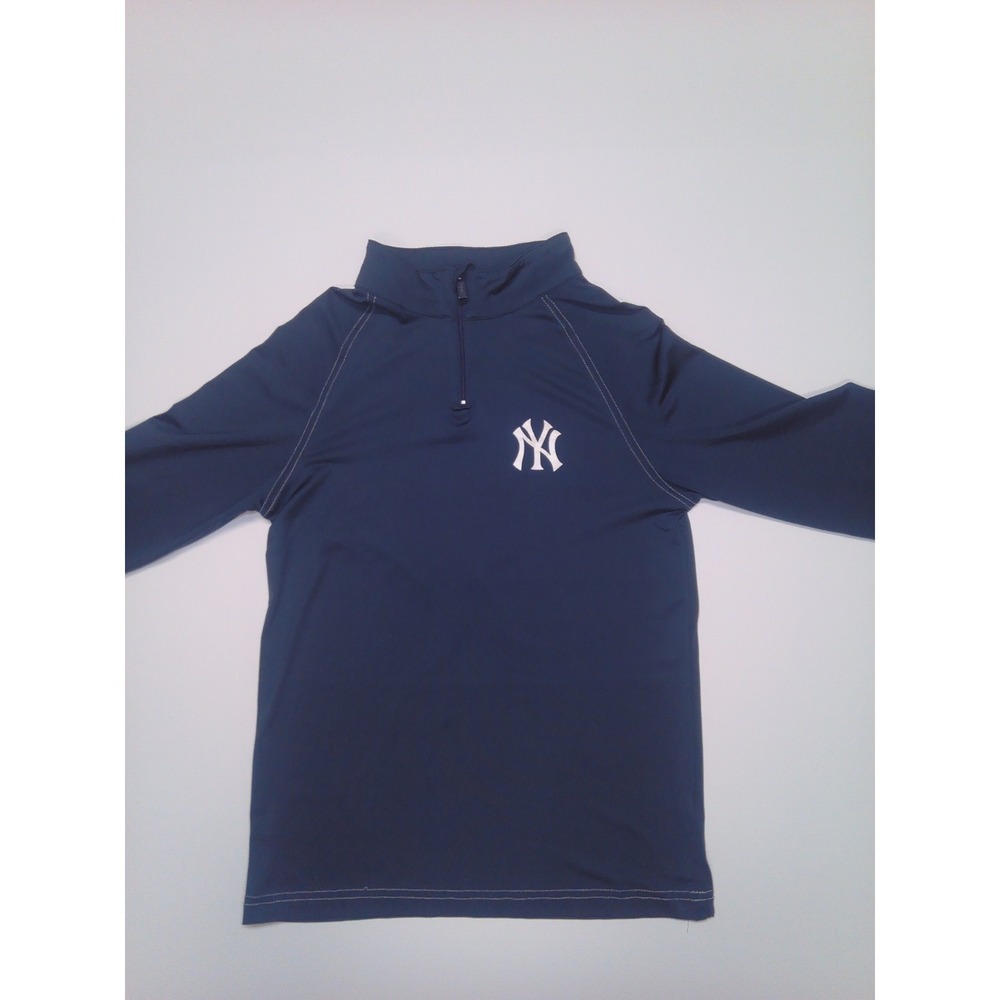 New York Yankees Womens Medium Pullover. Stitches Brand MLB. Navy Blue